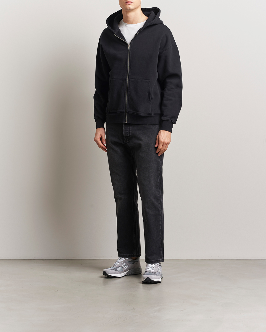 Herren | Pullover | Colorful Standard | Classic Organic Full Zip Hoodie Deep Black