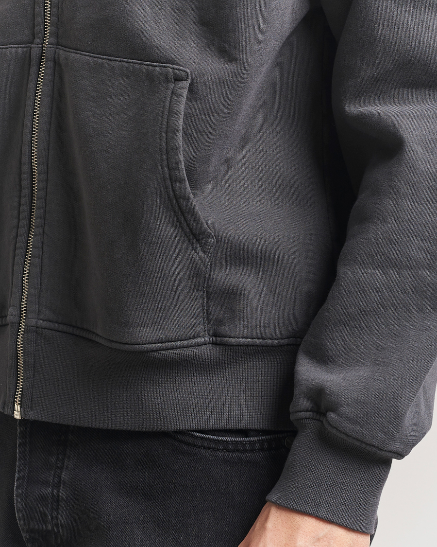 Herren | Pullover | Colorful Standard | Classic Organic Full Zip Hoodie Lava Grey