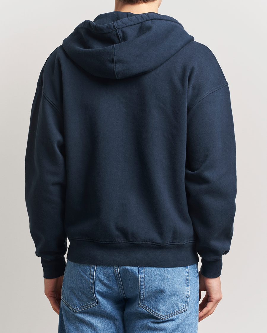 Herren | Pullover | Colorful Standard | Classic Organic Full Zip Hoodie Navy Blue