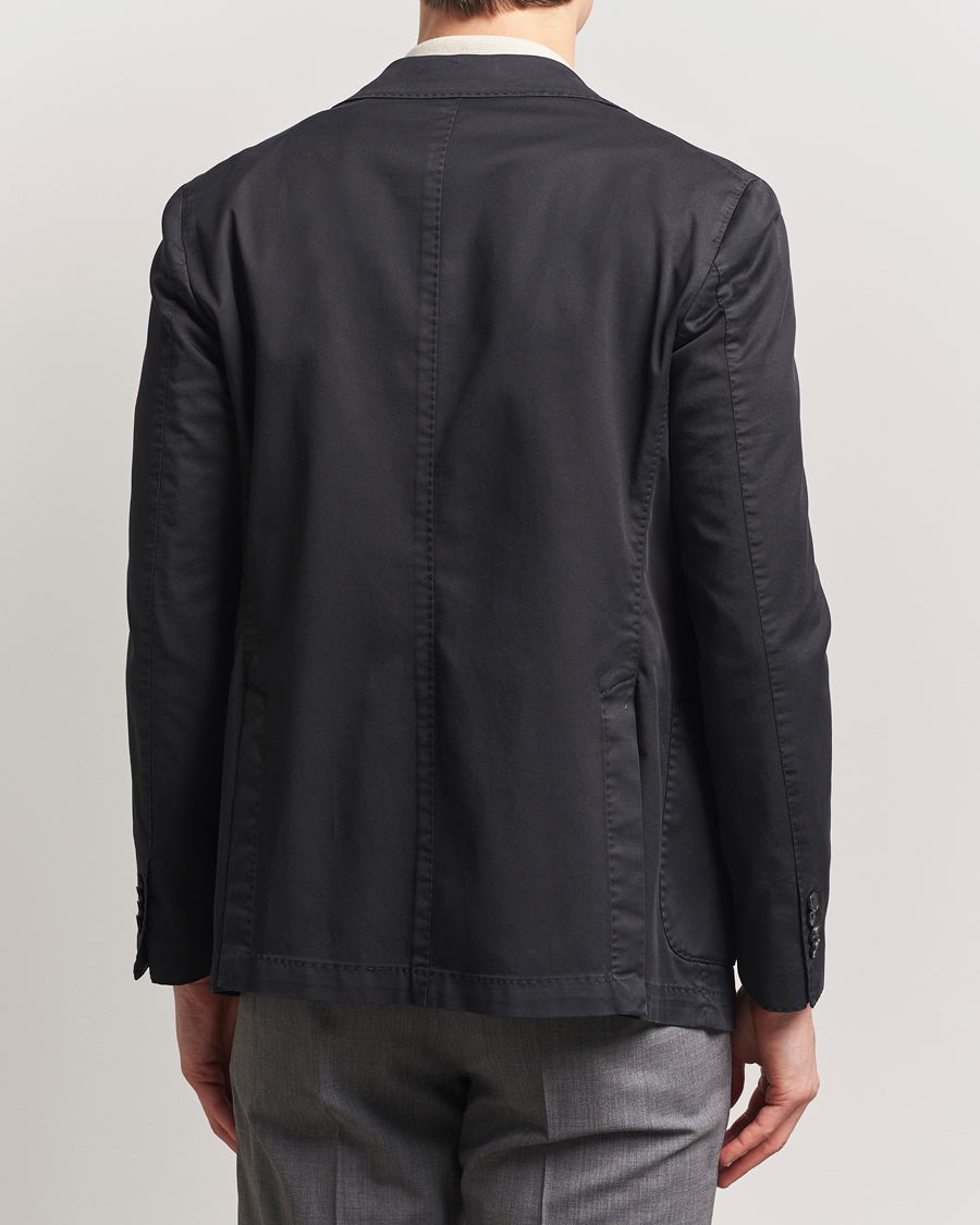 Herren | Sakkos | L.B.M. 1911 | Jack Regular Fit Cotton Stretch Blazer Black