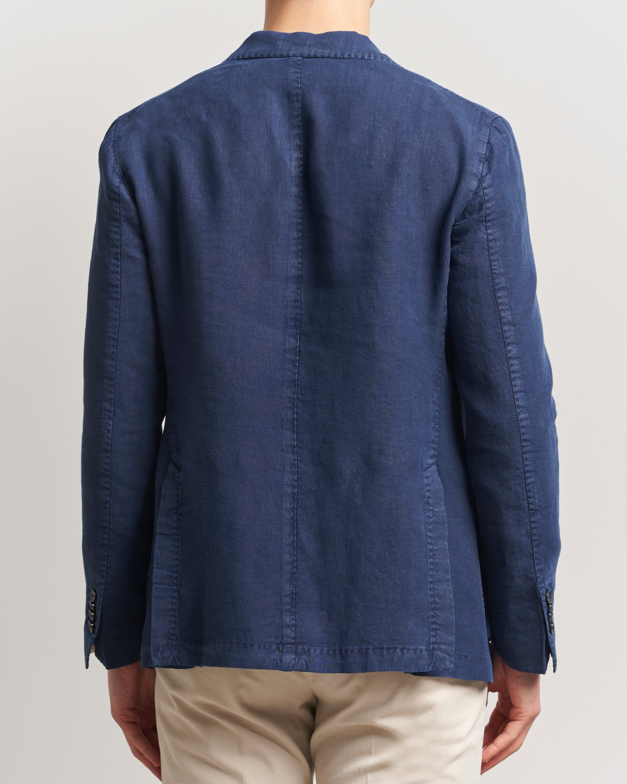 Herren | Sakkos | L.B.M. 1911 | Jack Regular Fit Linen Blazer Navy