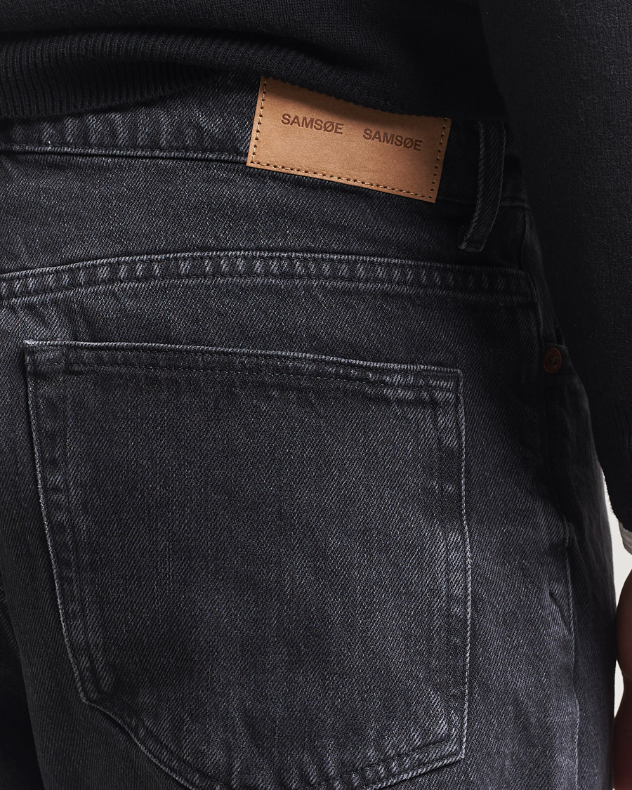 Herren | Hosen | Samsøe Samsøe | Eddie Regular Fit Jeans Black Blizzard