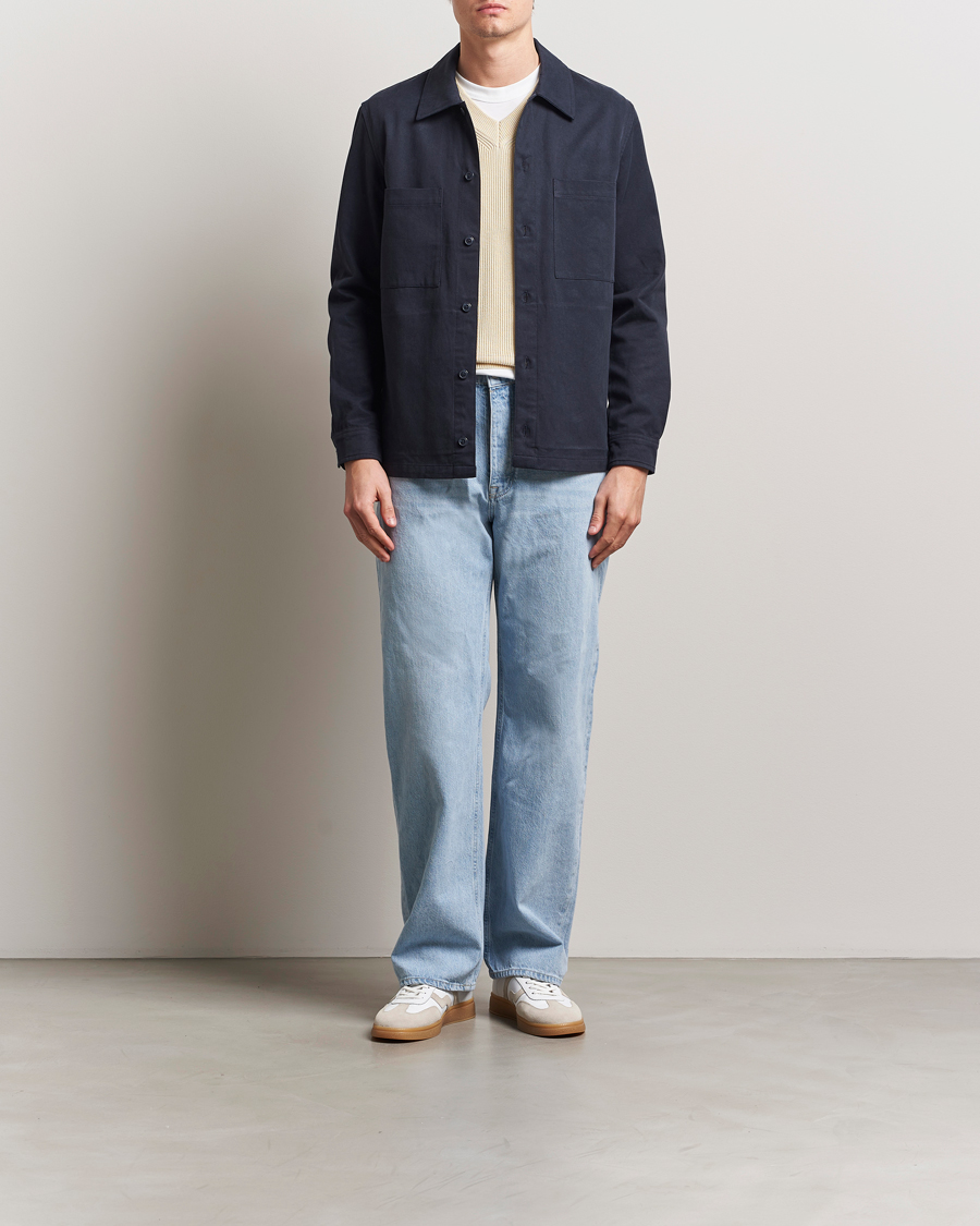 Herren | Hemden | Samsøe Samsøe | Sataka Overshirt Salute Blue