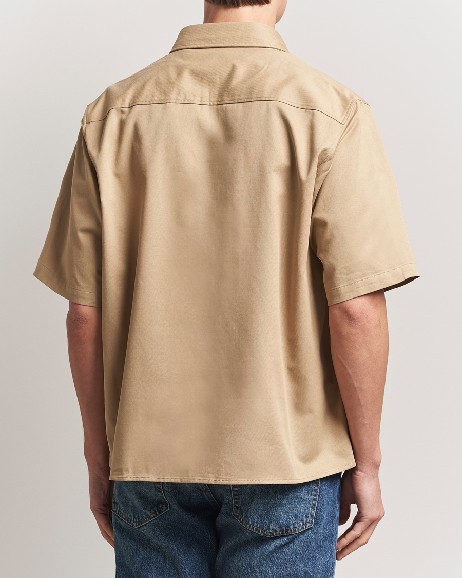 Herren | Hemden | HUGO | Ekyno Short Sleeve Shirt Medium Beige