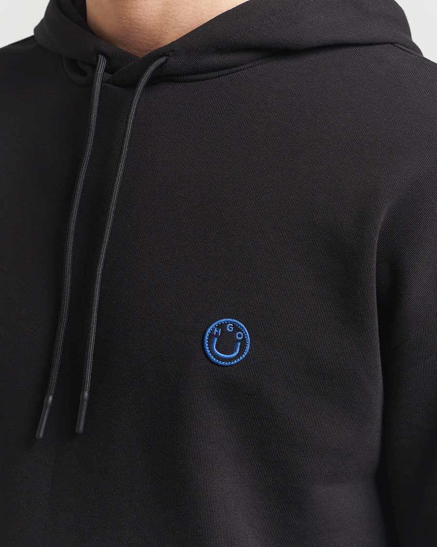 Herren | Pullover | HUGO | Nottyo Smiley Logo Hoodie Black