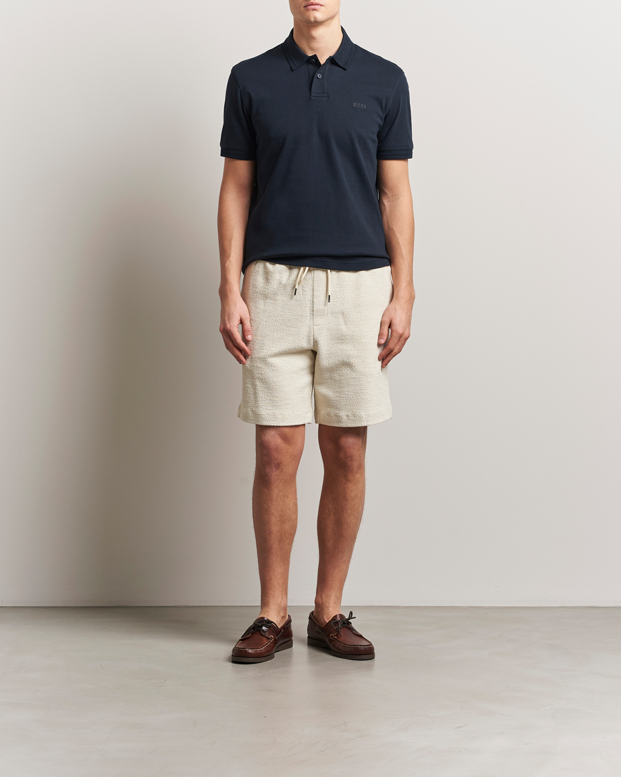 Herren | Poloshirts | BOSS ORANGE | Interlock Polo Dark Blue