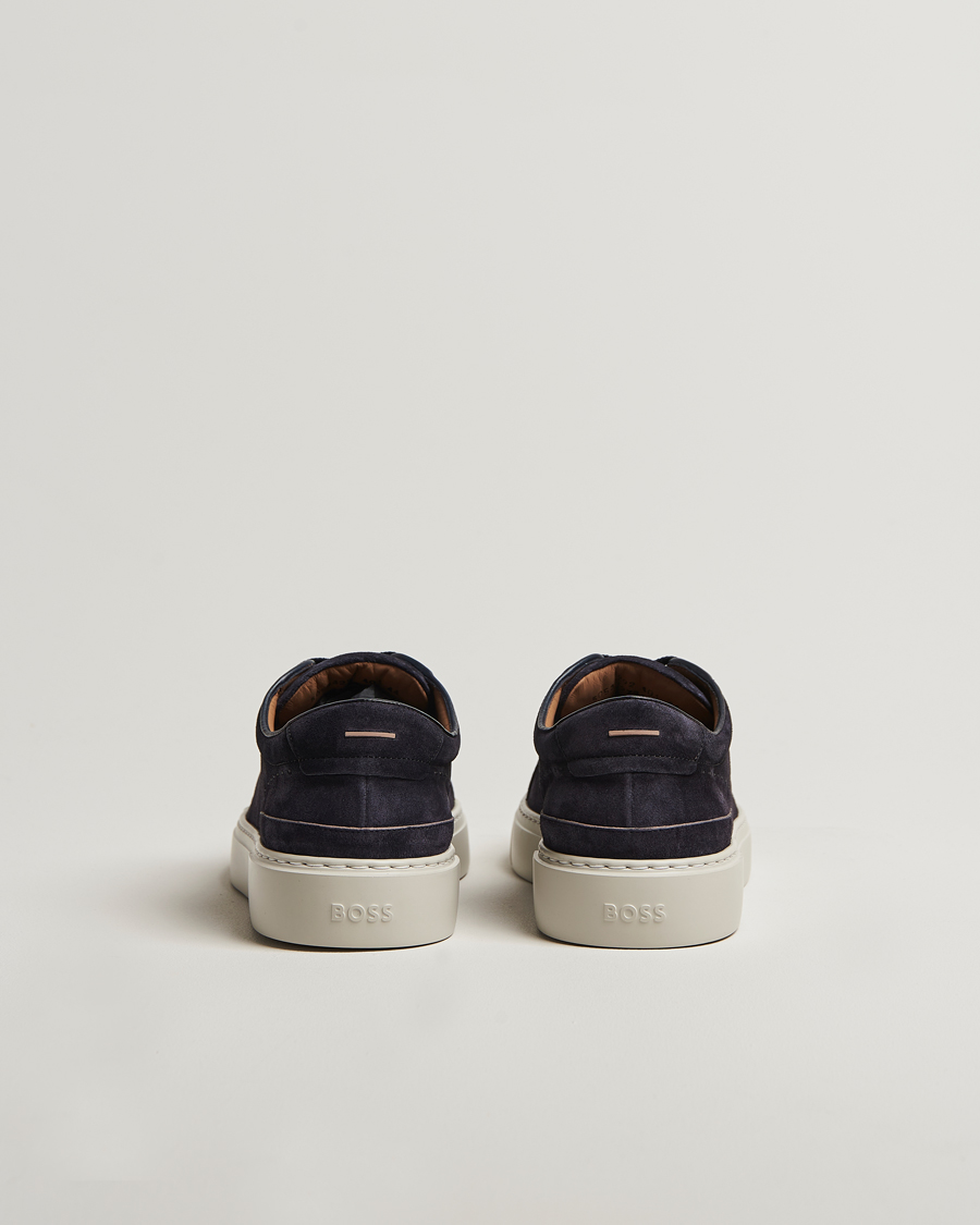 Herren | BOSS CAMEL Gary Suede Sneaker Dark Blue | BOSS CAMEL | Gary Suede Sneaker Dark Blue