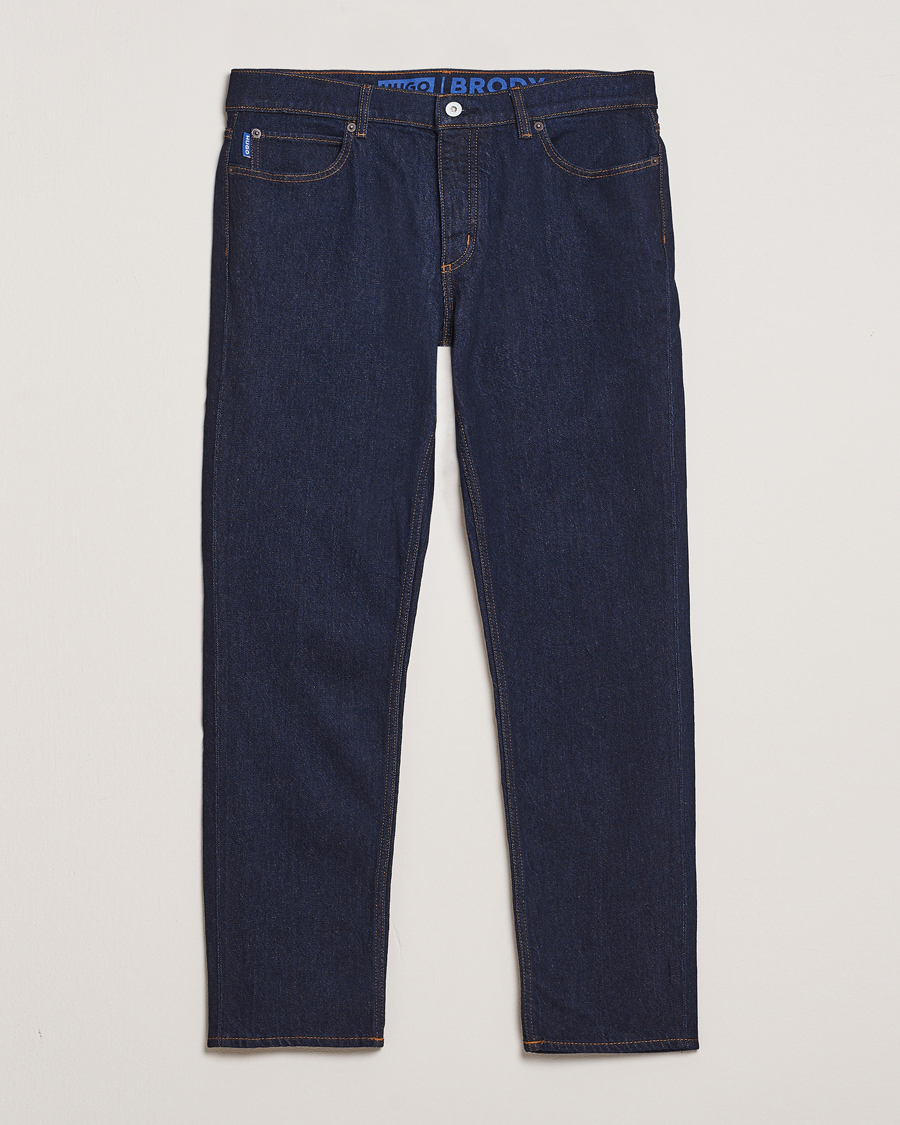 Herren | Hosen | HUGO | Brody Tapered Fit Jeans Dark Blue