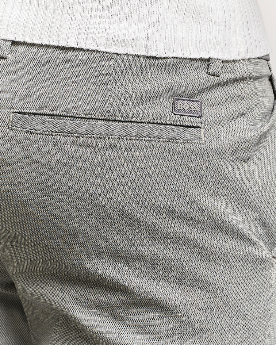 Herren | Hosen | BOSS BLACK | Kaiton Structured Cotton Pants Open White