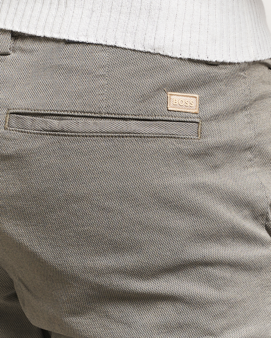 Herren | Hosen | BOSS BLACK | Kaiton Structured Cotton Pants Light Beige