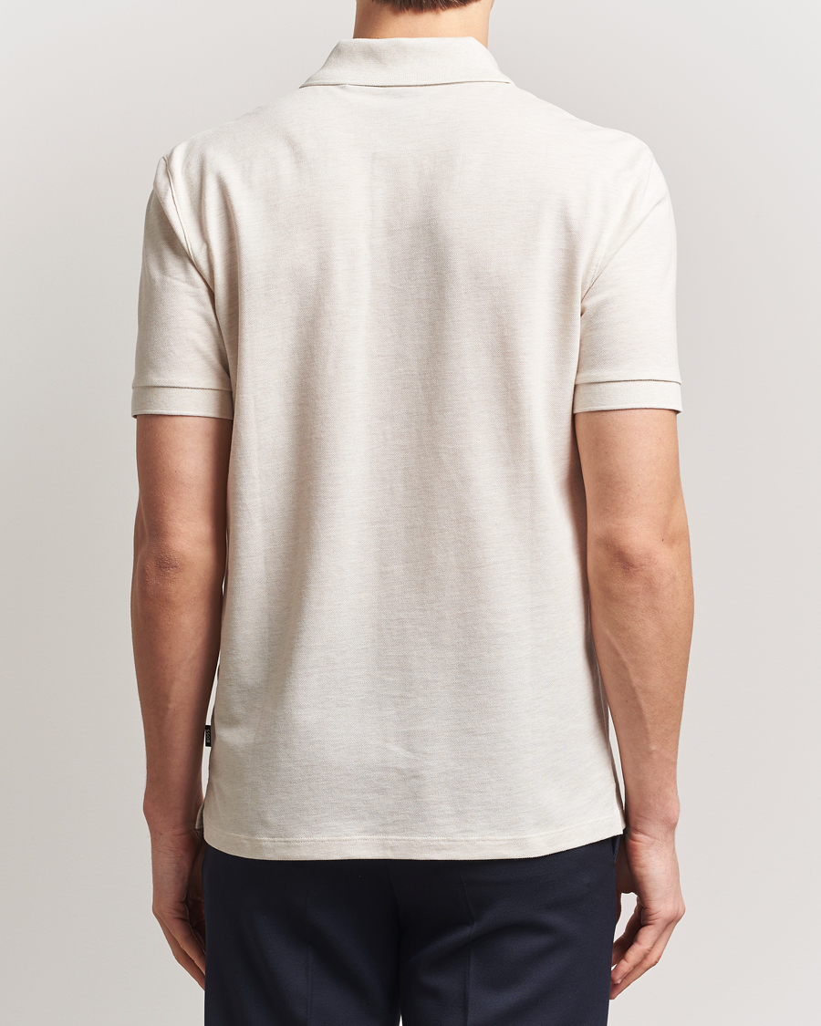 Herren | Poloshirts | BOSS BLACK | Pallas Polo Open White