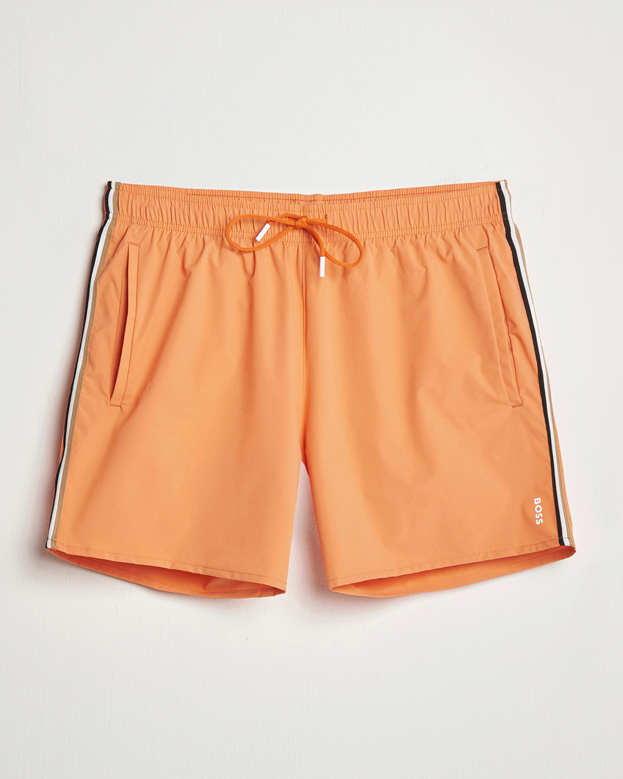 Herren | Badehosen | BOSS BLACK | Iconic Swimshort Bright Orange