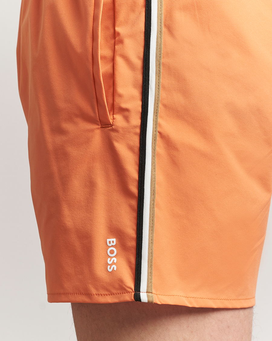 Herren | Badehosen | BOSS BLACK | Iconic Swimshort Bright Orange