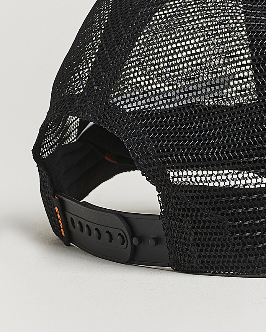 Herren | BOSS ORANGE Elliot Trucker Cap Black | BOSS ORANGE | Elliot Trucker Cap Black