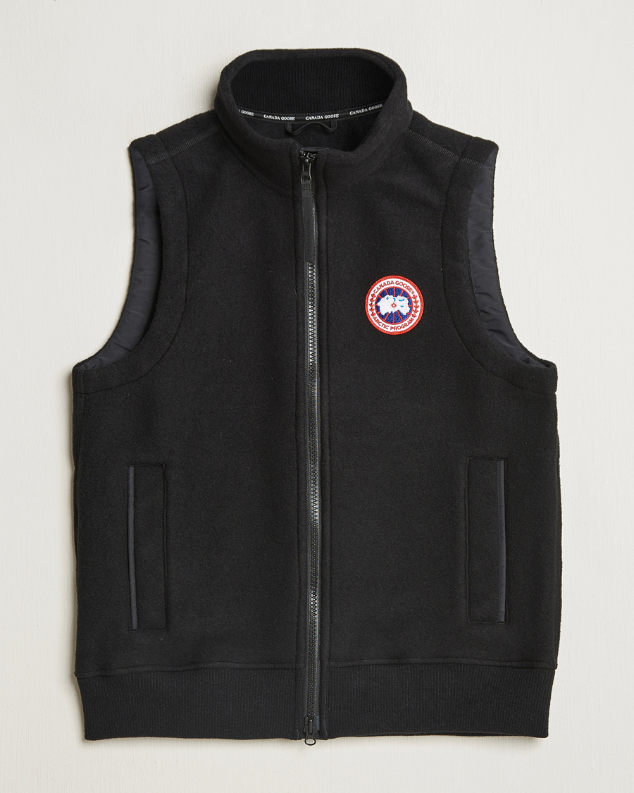 Herren | Jacken | Canada Goose | Mersey Fleece Vest Black