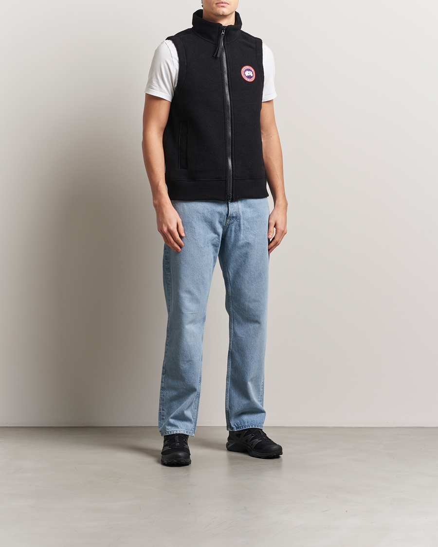 Herren | Jacken | Canada Goose | Mersey Fleece Vest Black