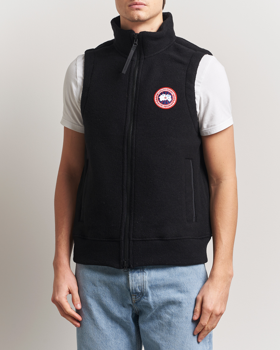 Herren | Jacken | Canada Goose | Mersey Fleece Vest Black
