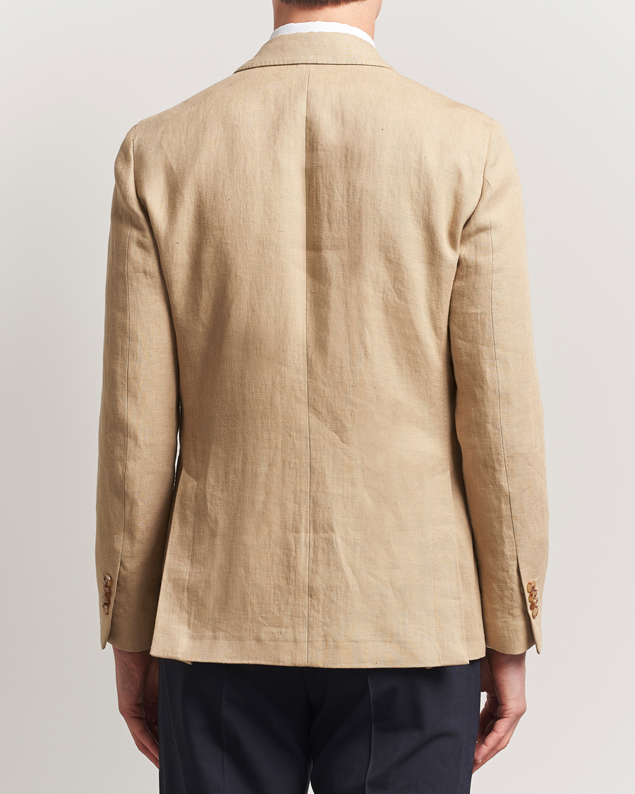 Herren | Sakkos | Lardini | Linen Canvas Blazer Beige
