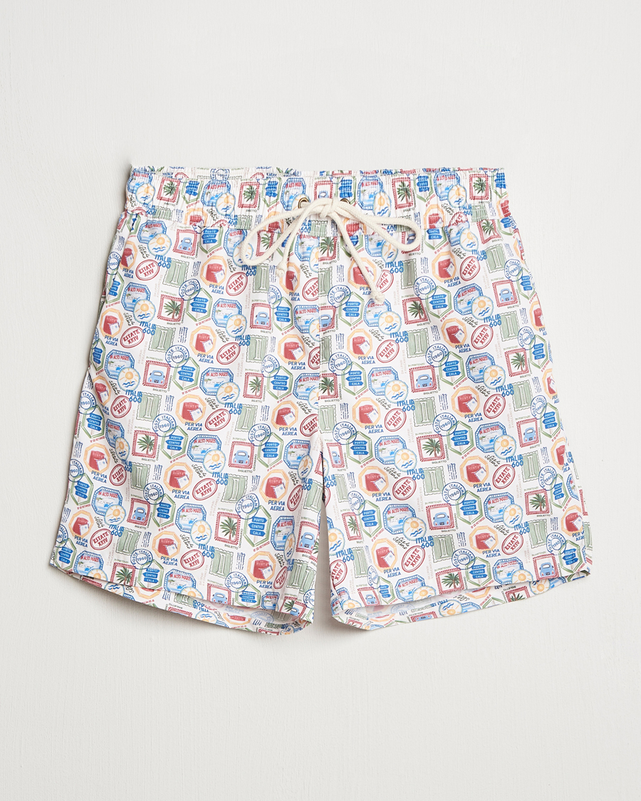 Herren | Badehosen | Ripa Ripa | Printed Swimshorts Off White