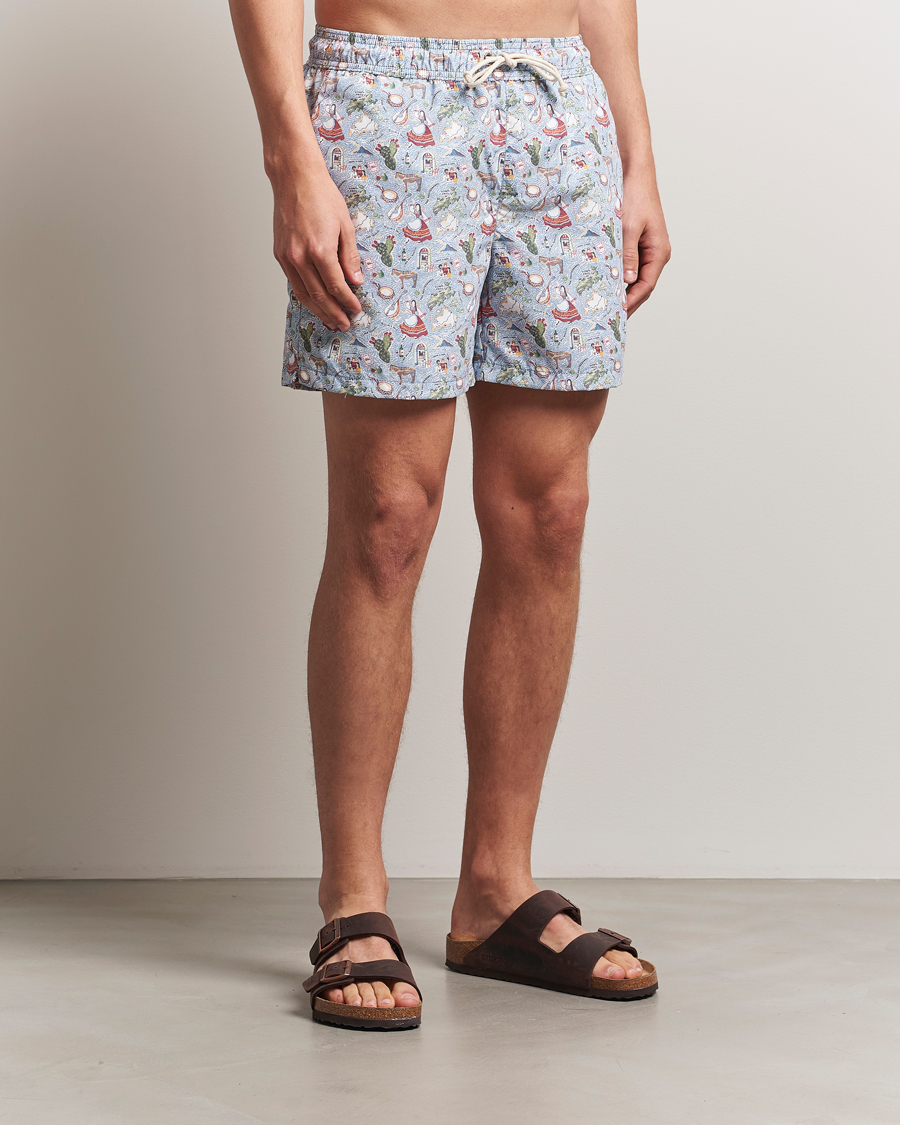Herren | Badehosen | Ripa Ripa | Printed Swimshorts Blue