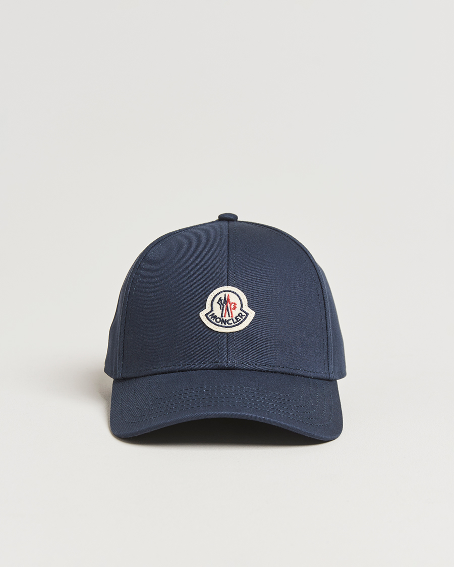 Herren | Moncler Logo Baseball Cap Navy | Moncler | Logo Baseball Cap Navy