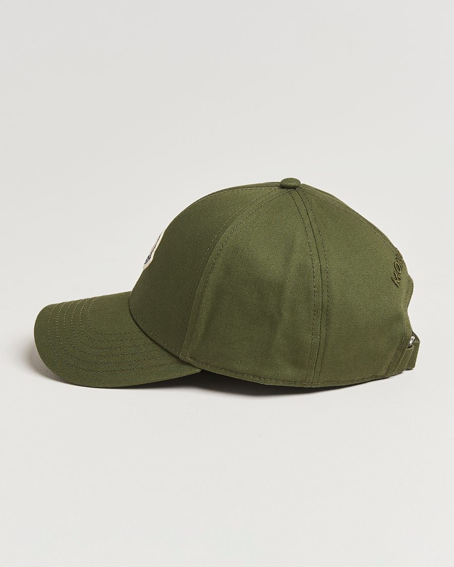 Herren | Moncler Logo Baseball Cap Dark Green | Moncler | Logo Baseball Cap Dark Green