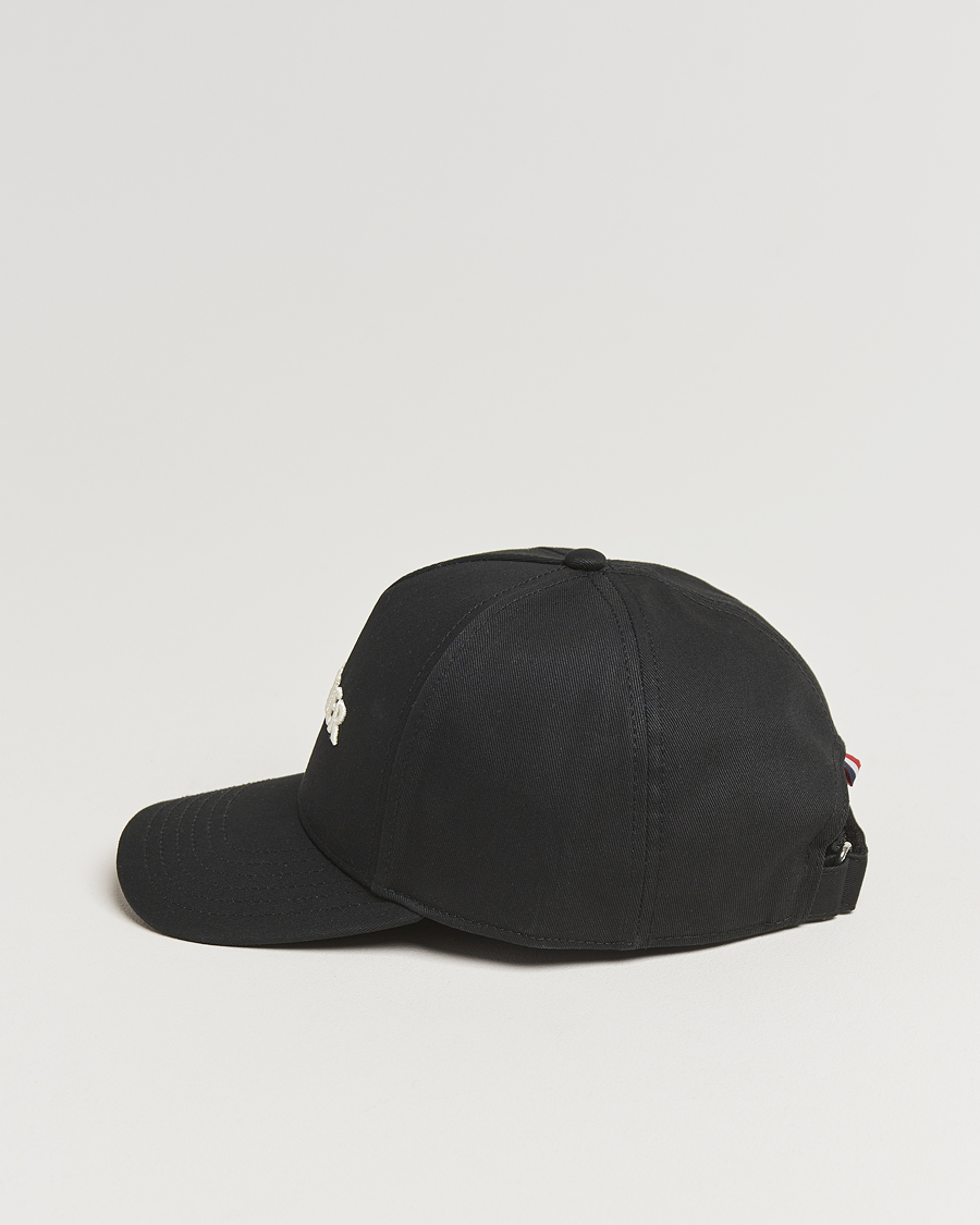 Herren | Moncler Lettering Logo Baseball Cap Black | Moncler | Lettering Logo Baseball Cap Black