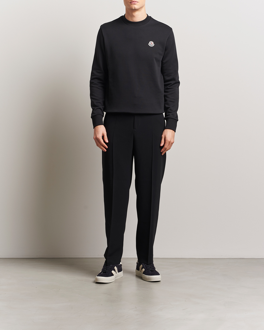 Herren | Pullover | Moncler | Lettering Logo Sweatshirt Black