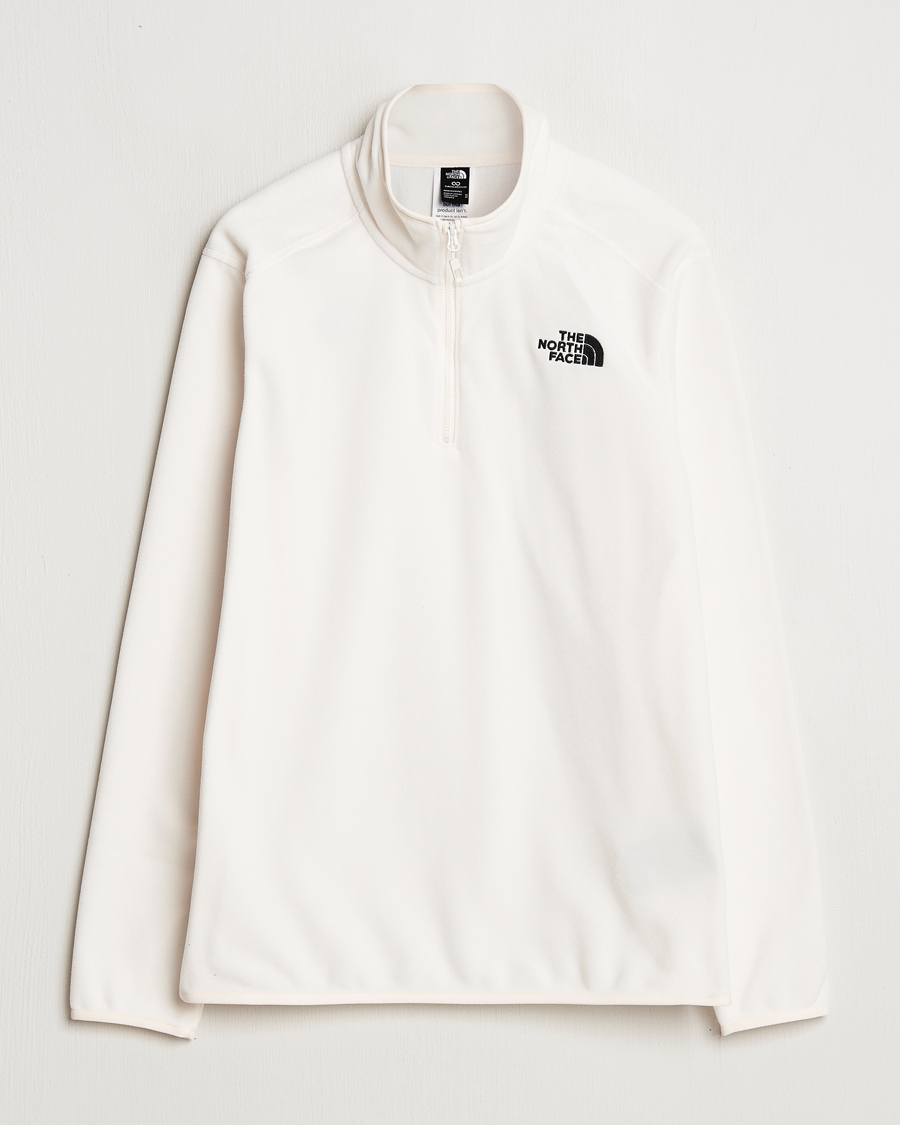 Herren | Pullover | The North Face | Glacier 1/4 Zip Fleece White Dune