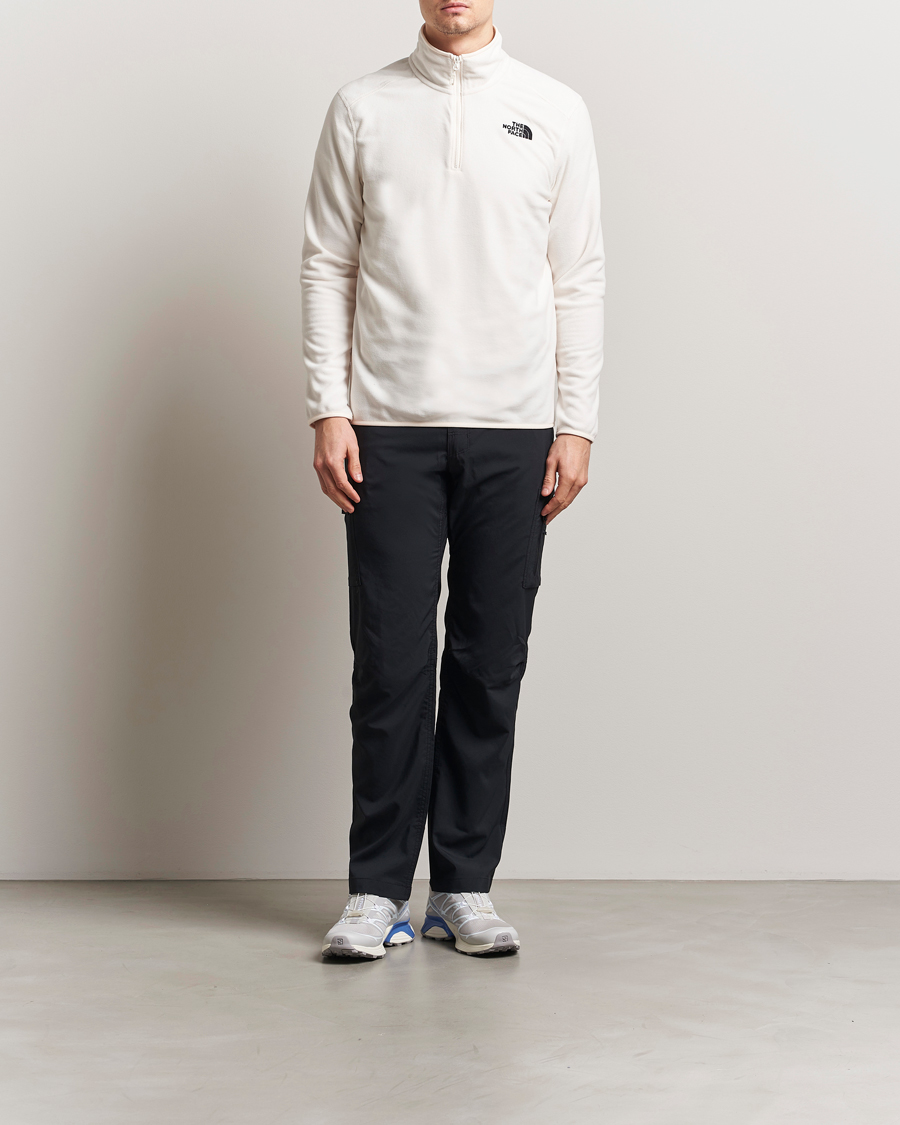 Herren | Pullover | The North Face | Glacier 1/4 Zip Fleece White Dune