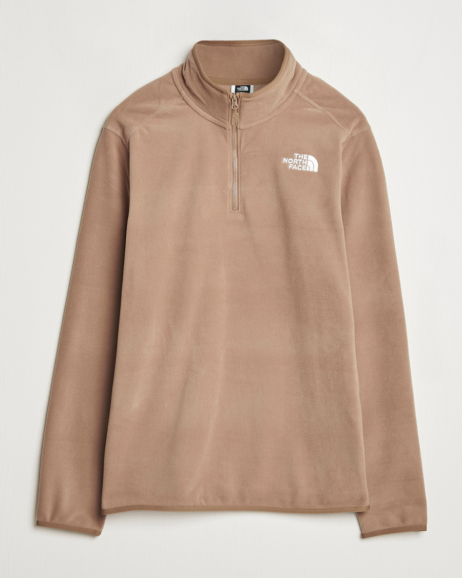 Herren | Pullover | The North Face | Glacier 1/4 Zip Fleece Latte