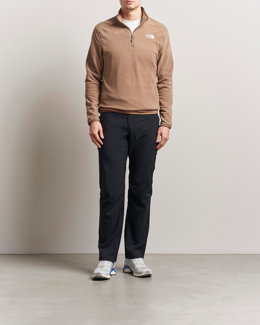 Herren | Pullover | The North Face | Glacier 1/4 Zip Fleece Latte
