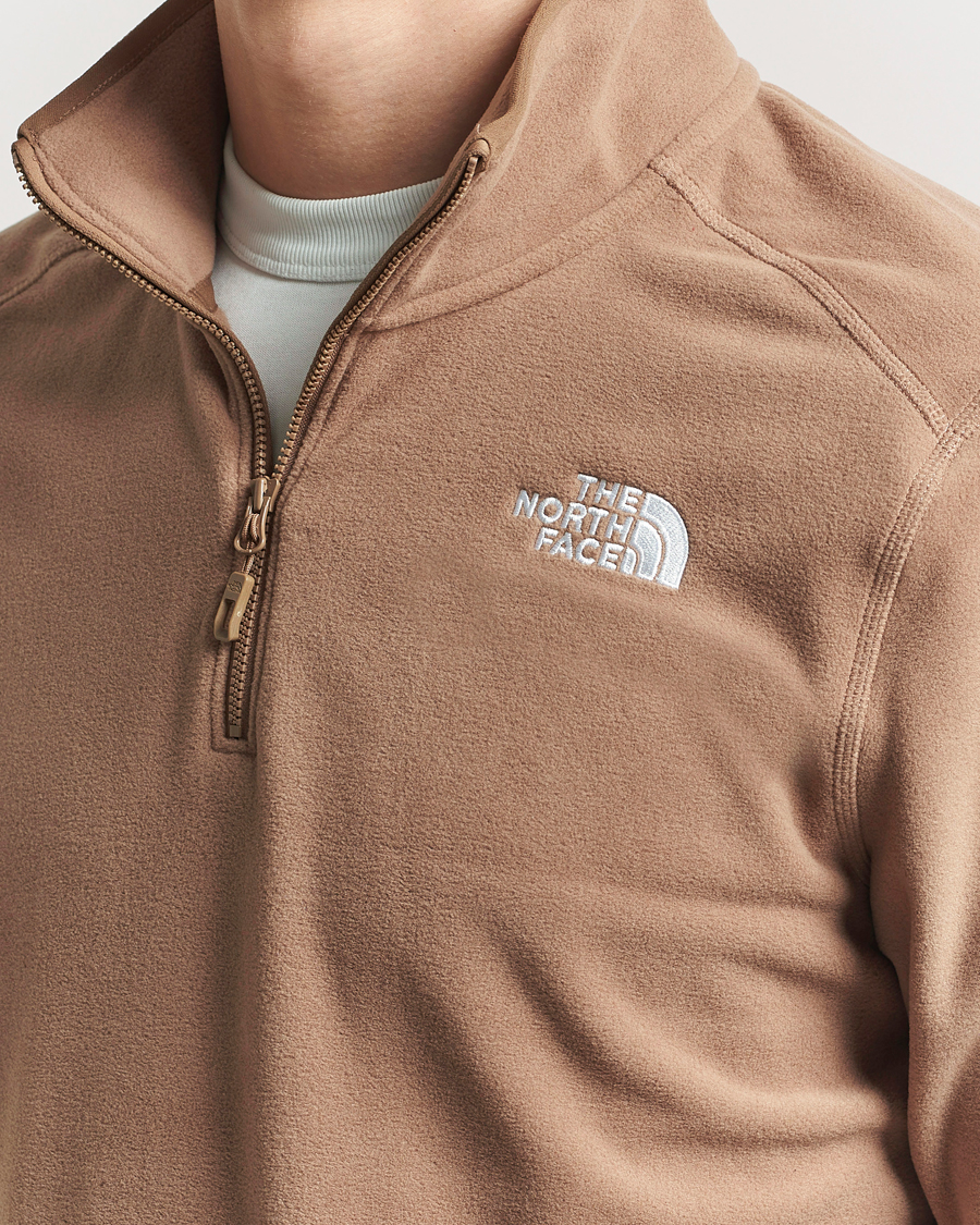 Herren | Pullover | The North Face | Glacier 1/4 Zip Fleece Latte