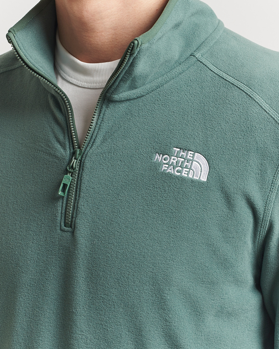 Herren | Pullover | The North Face | Glacier 1/4 Zip Fleece Duck Green