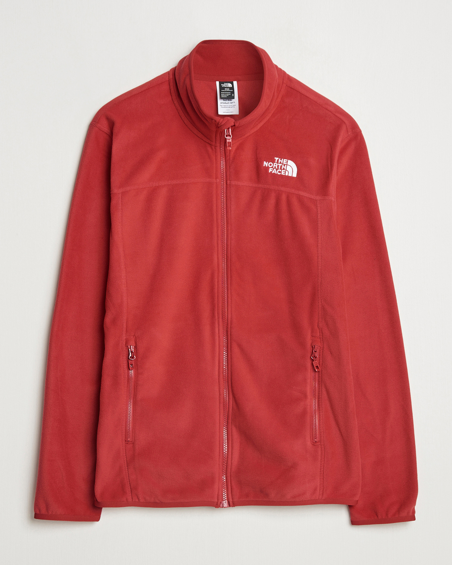 Herren | Pullover | The North Face | Glacier Full Zip Fleece Garnet Red