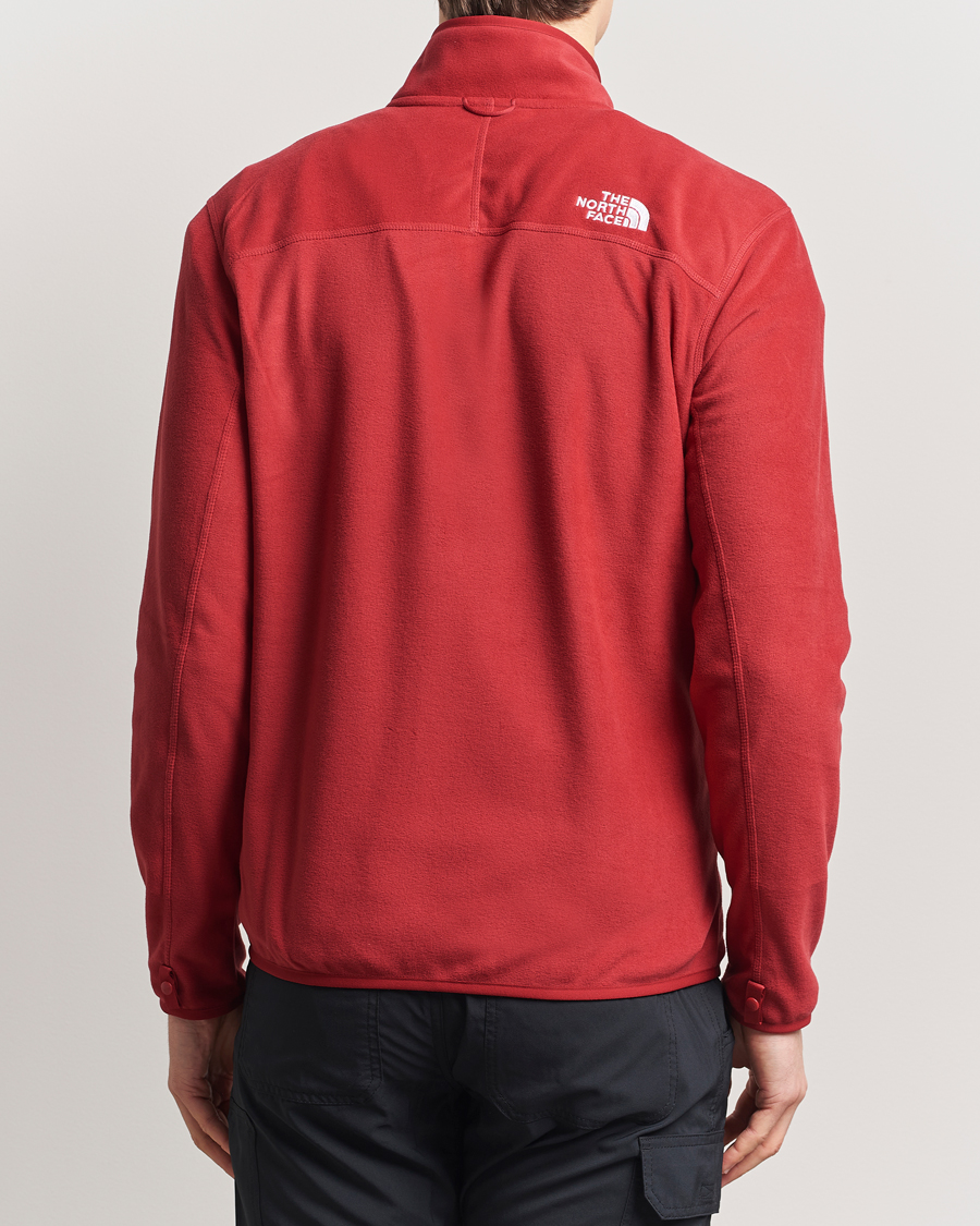 Herren | Pullover | The North Face | Glacier Full Zip Fleece Garnet Red