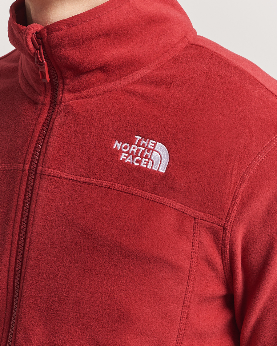 Herren | Pullover | The North Face | Glacier Full Zip Fleece Garnet Red