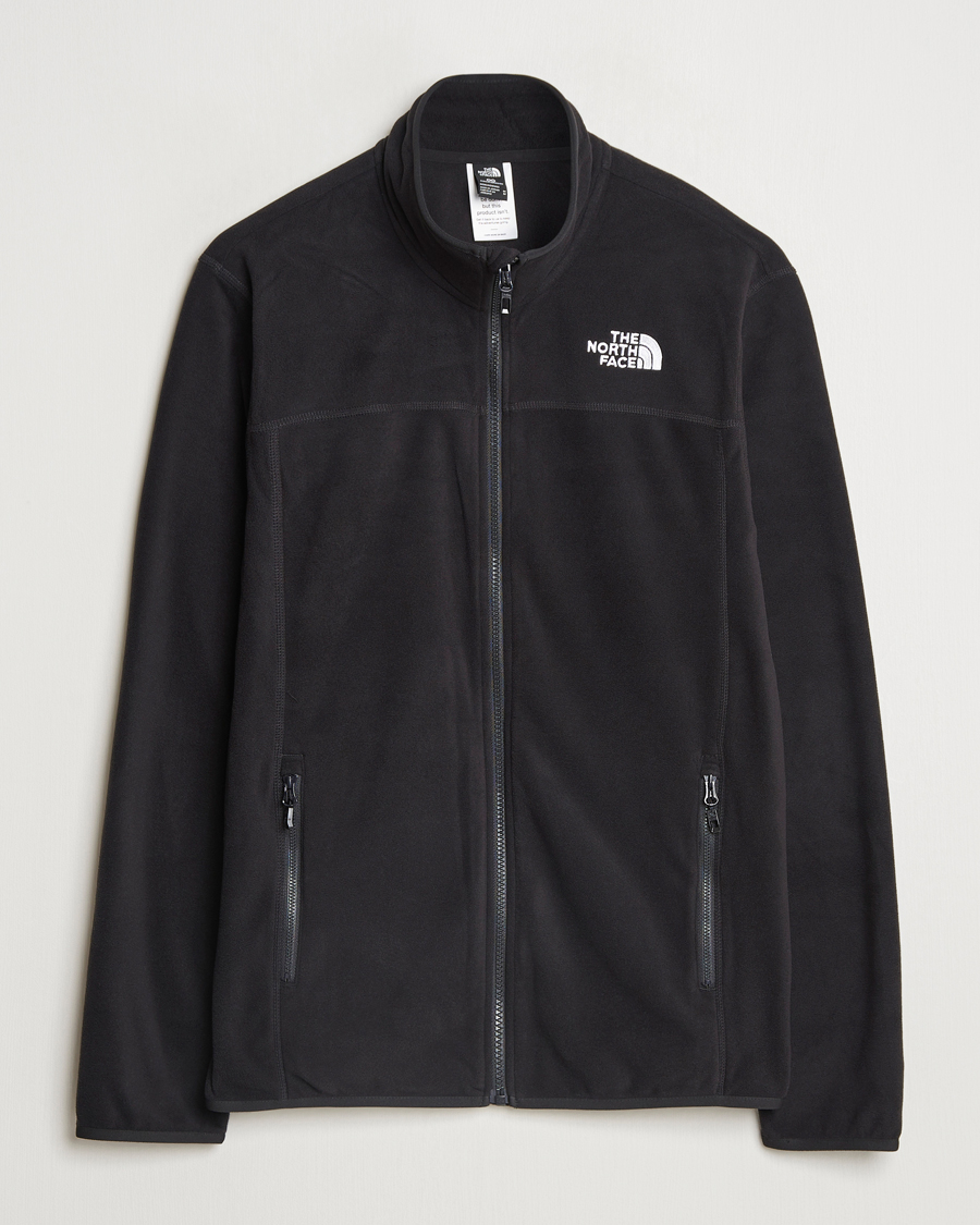 Herren | Pullover | The North Face | Glacier Full Zip Fleece Black