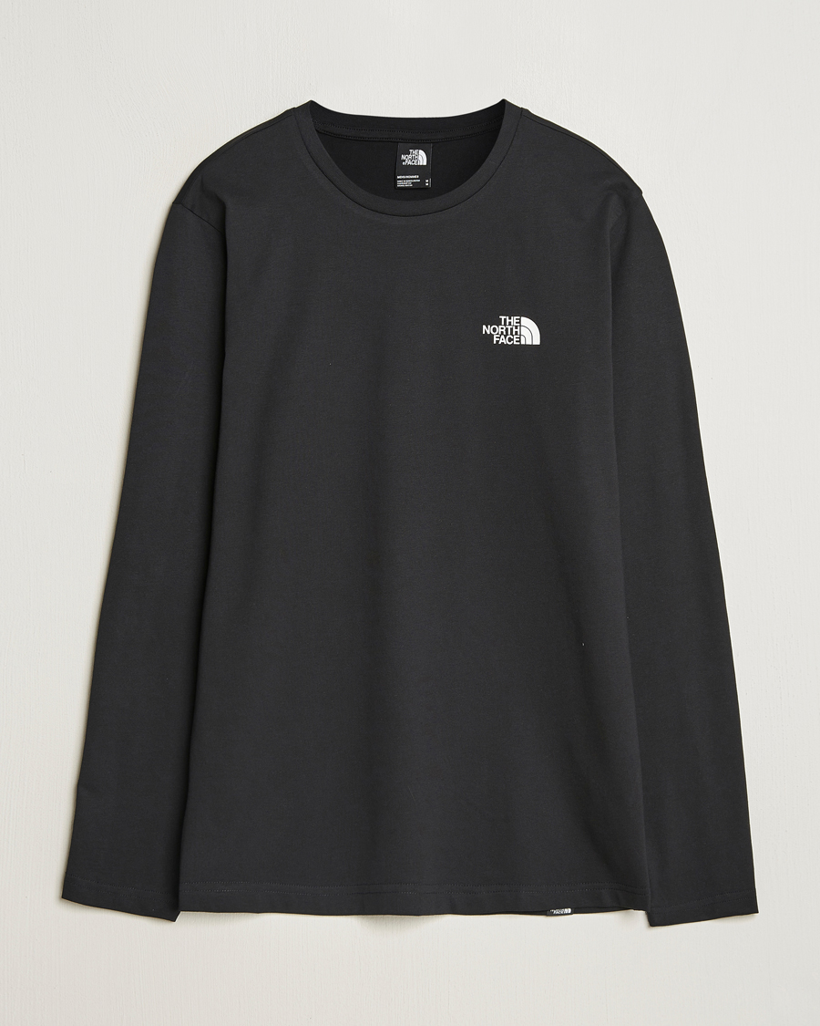 Herren | T-Shirts | The North Face | Simple Dome Long Sleeve T-Shirt Black