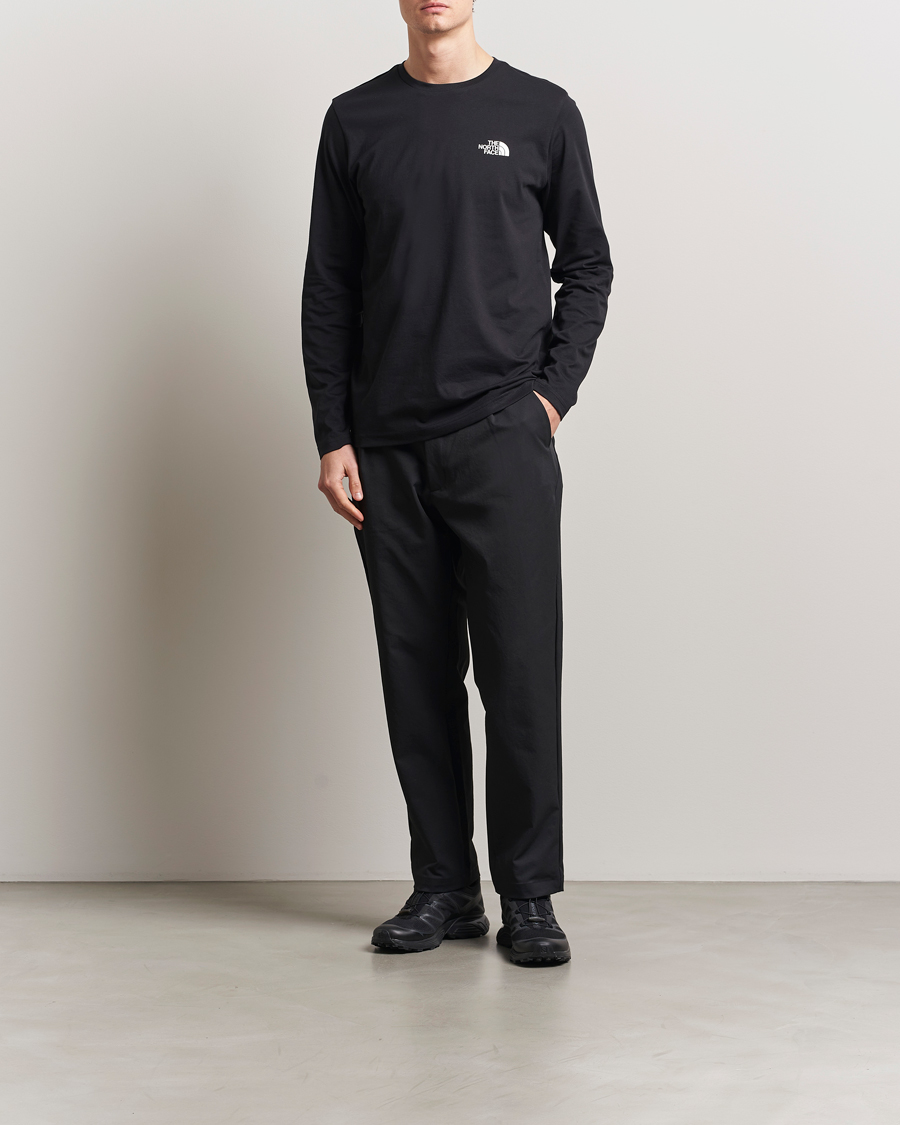 Herren | T-Shirts | The North Face | Simple Dome Long Sleeve T-Shirt Black