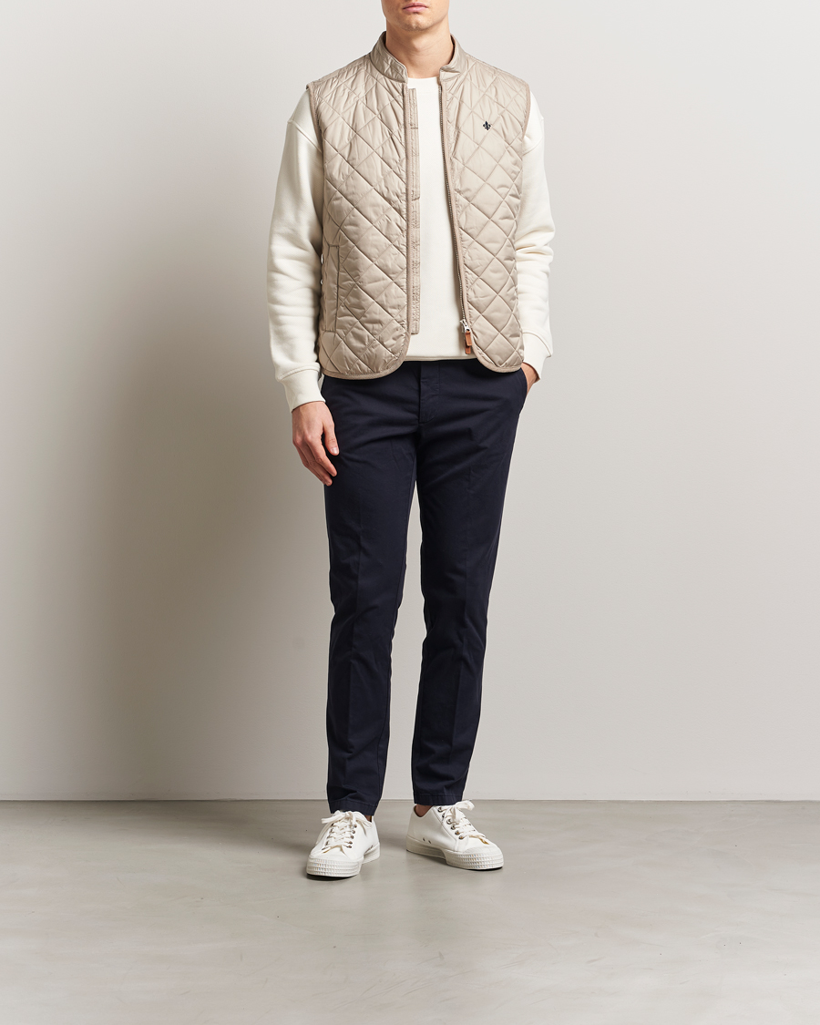 Herren | Jacken | Morris | Teddy Quilted Vest Khaki