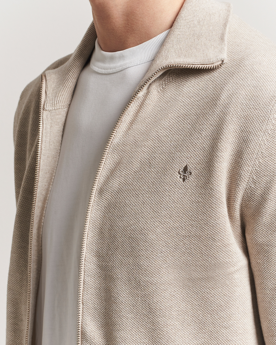 Herren | Pullover | Morris | Jake Zip Cardigan Khaki