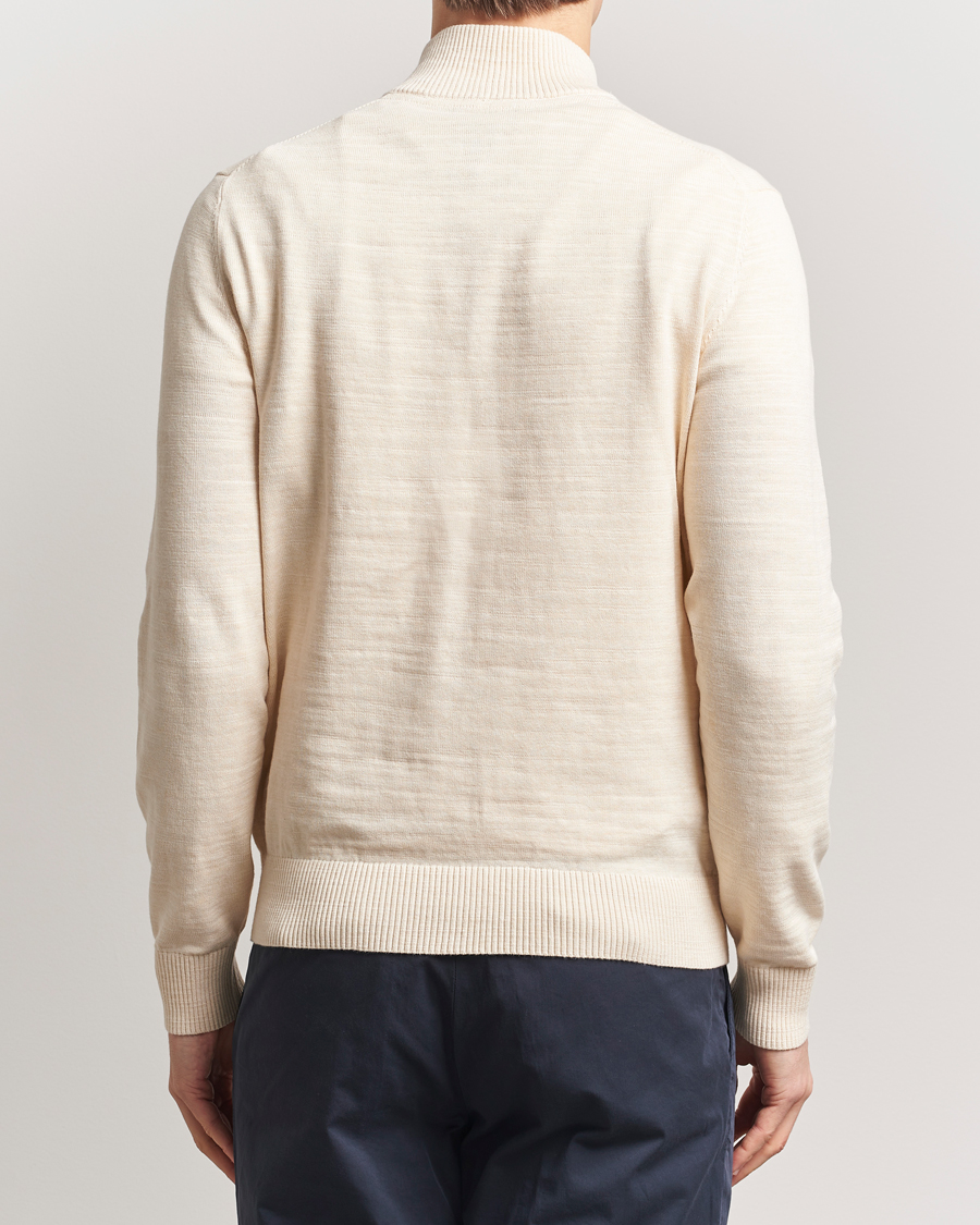 Herren | Pullover | Morris | Randall Half Zip Off White
