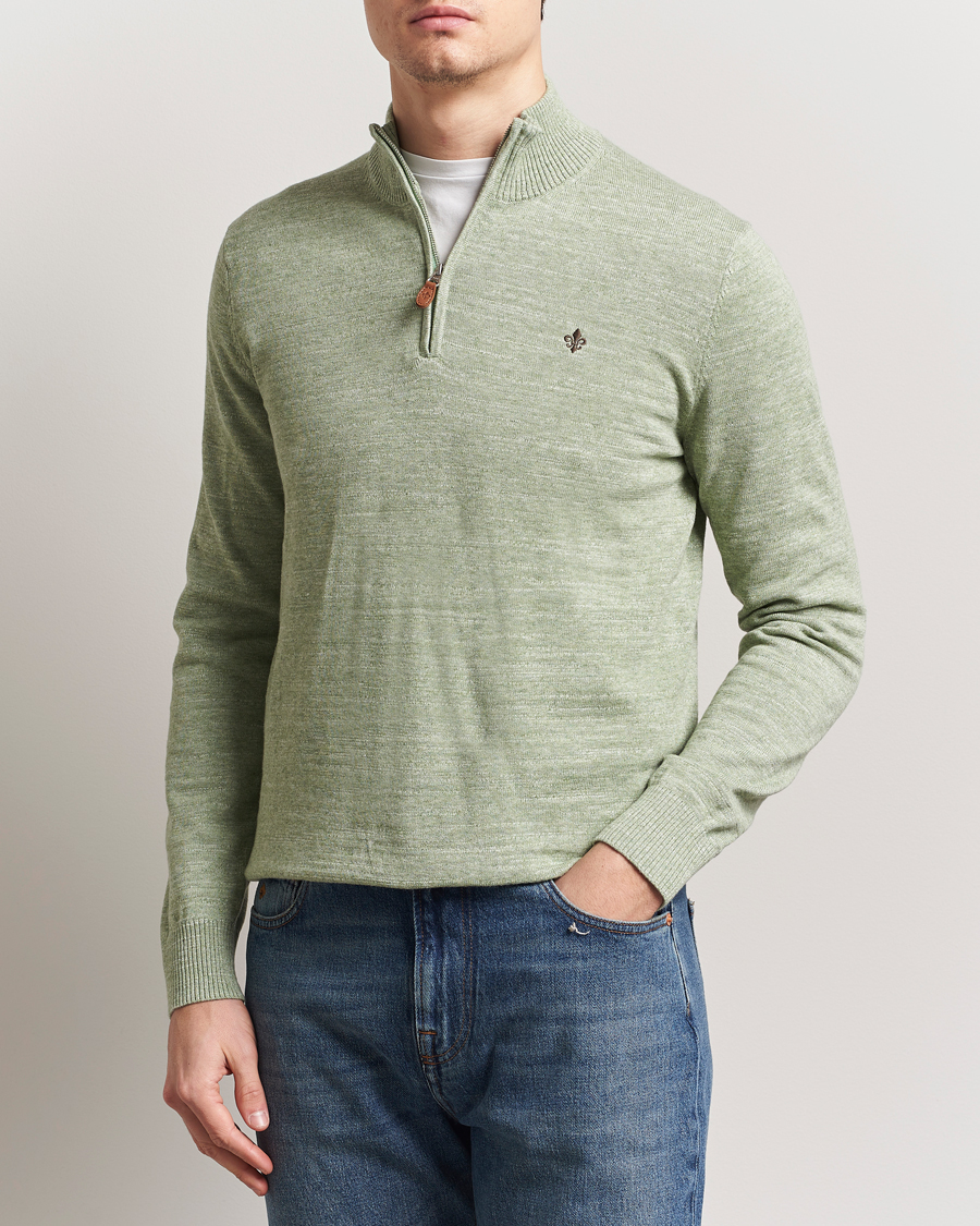 Herren | Pullover | Morris | Randall Half Zip Green