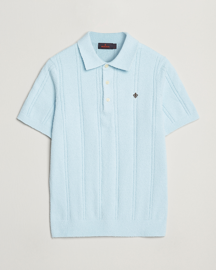 Herren | Poloshirts | Morris | Sandy Polo Shirt Light Blue