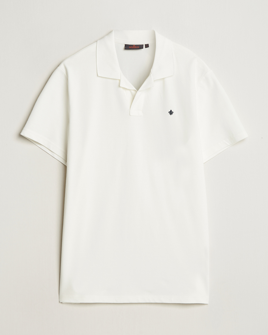 Herren | Poloshirts | Morris | Dylan Pique Shirt Off White