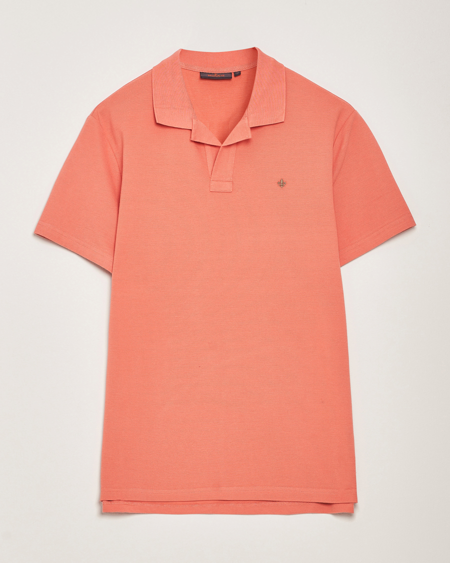 Herren | Poloshirts | Morris | Dylan Pique Shirt Orange