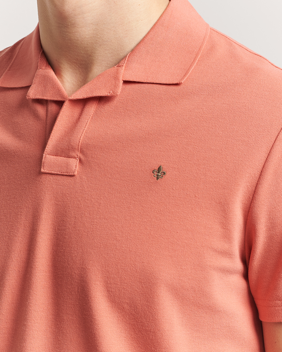 Herren | Poloshirts | Morris | Dylan Pique Shirt Orange