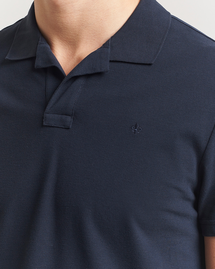 Herren | Poloshirts | Morris | Dylan Pique Shirt Old Blue