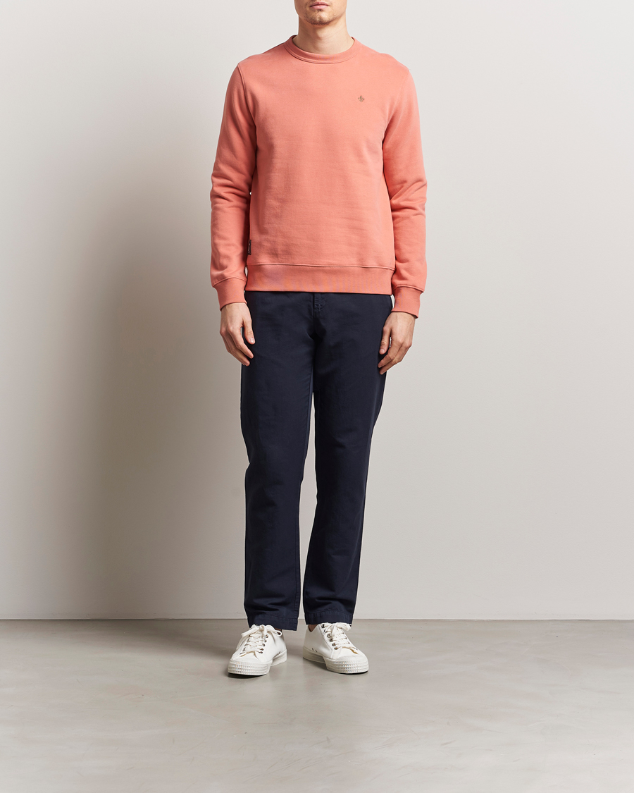 Herren | Pullover | Morris | Brandon Lily Sweatshirt Orange